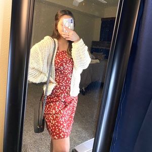 *BRAND NEW* self tie floral dress! β€οΈ